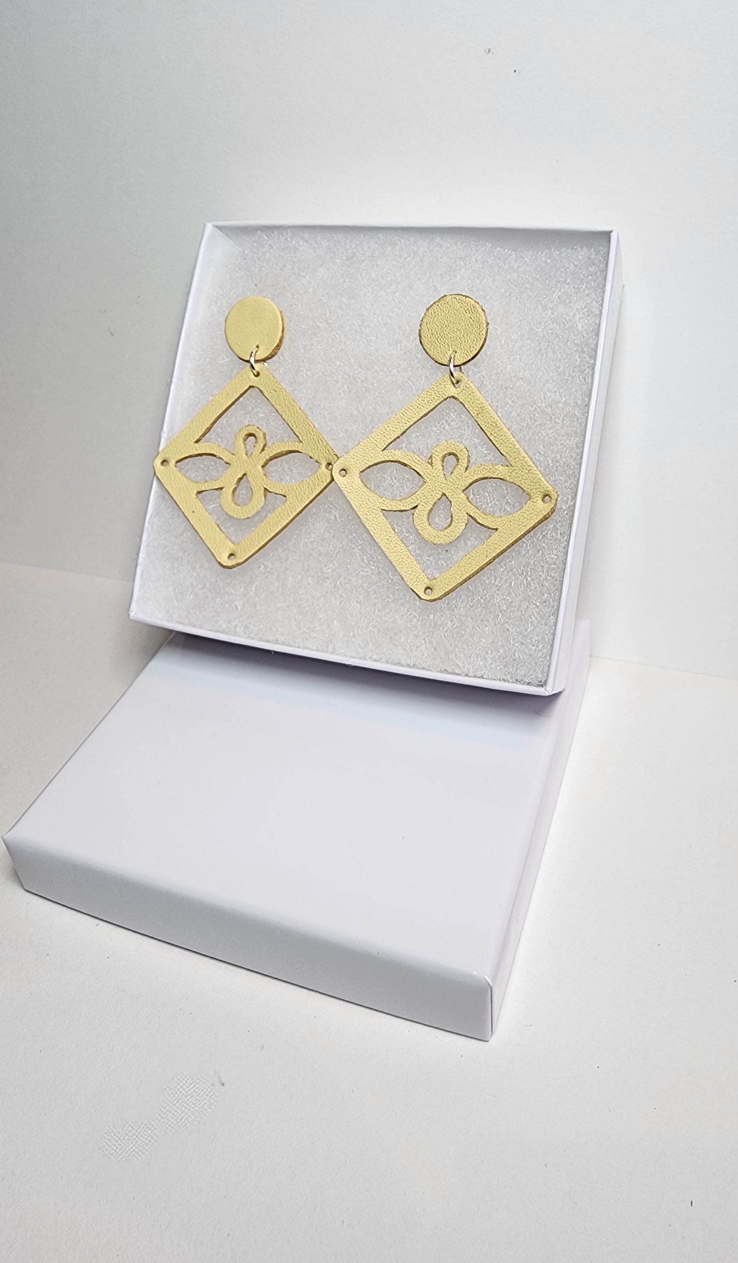 Geometric Bloom Earrings